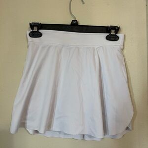 White Tennis Skirt